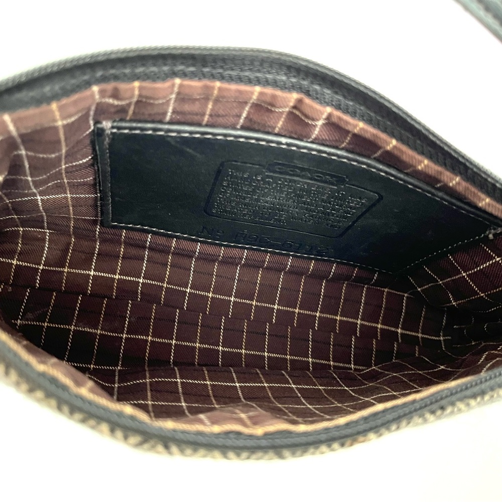 COACH VINTAGE BLEECKER TWEED DEMI ZIP, No. 6112 - Picture 4 of 10